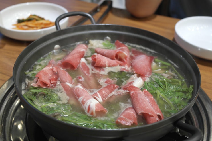  나성동 맛집 샤브 맛집 김동우샤브칼국수 저녁 맑은육수