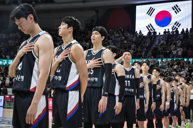 한국프로<b>농구 아시안컵</b> 중국에 패하며 <b>8강탈락</b>, 이현중... 