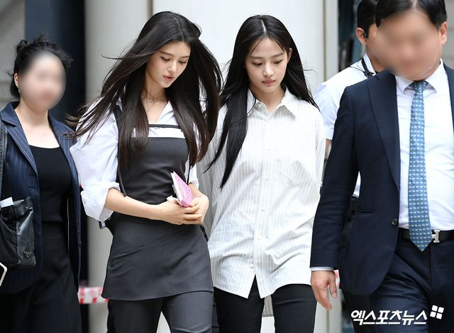 "죄송합니다" <b>뉴진스</b> vs <b>어도어</b>, 결국 합의 <b>불발</b>?…묵묵부답 속... 