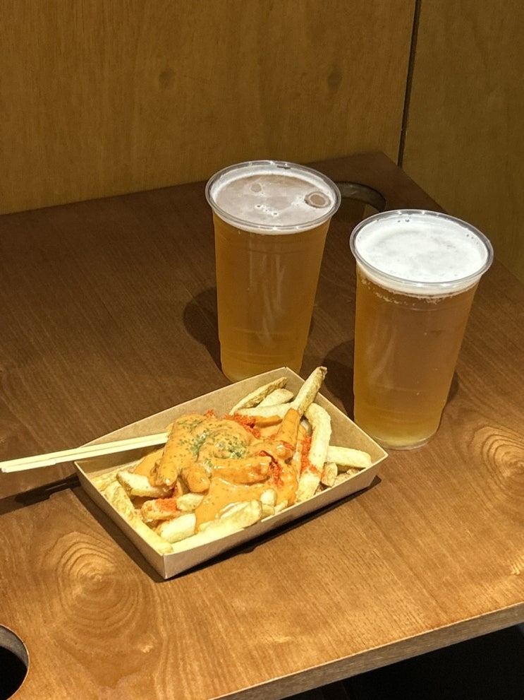  브뤼셀프라이 안산중앙점 | 8월 말까지 클라우드 생맥주 반값! 감튀와 함께 즐기는 맥주 한잔