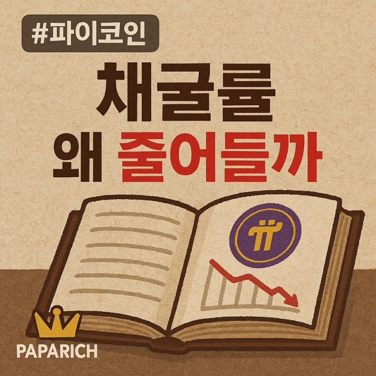  (paparich8) 파이코인의 맥박 – 왜 채굴률은 줄어드는가, 그리고 2019년부터 지금까지의 여정