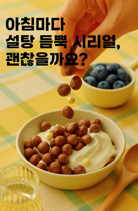  저당 프로틴 무설탕 단백질 시리얼로 아침이 가벼워진다  와이쏘로 헬씨파민 재설계