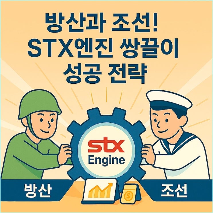  STX엔진 전망, 방산과 조선 '쌍끌이 엔진' 장착 완료. 리스크는 단 하나.