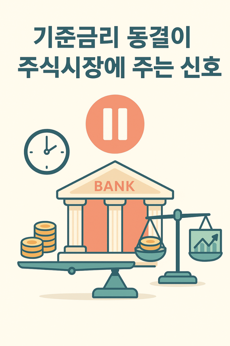  기준금리 동결이 주식시장에 주는 신호
