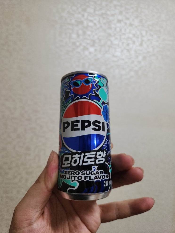  펩시 콜라 제로슈가 모히토향 칼로리 칠성몰 아이브 포토카드 증정 받았습니다