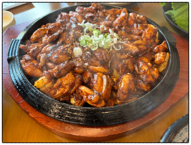  공주 마세오른 - 직화 닭불고기와 소바의 찐맛집! 분위기까지 완벽했던 한 끼