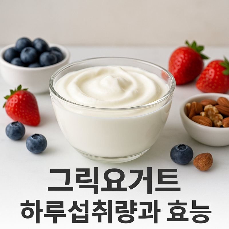 그릭요거트 하루 섭취량 칼로리 효능부터 먹는법까지