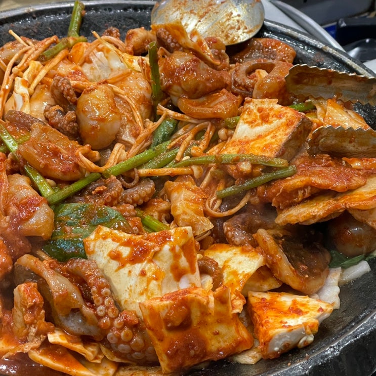  원주 행구동 :: 매운음식이 땡길 때 꼭 생각나는 쭈삼, 쭈꾸미덮밥 맛집 원주 그 집 주꾸미