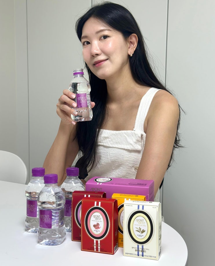  휴가철 자기관리 몽베스트 생수 330ml, 콤부차 저당음료로 여름 체중 관리