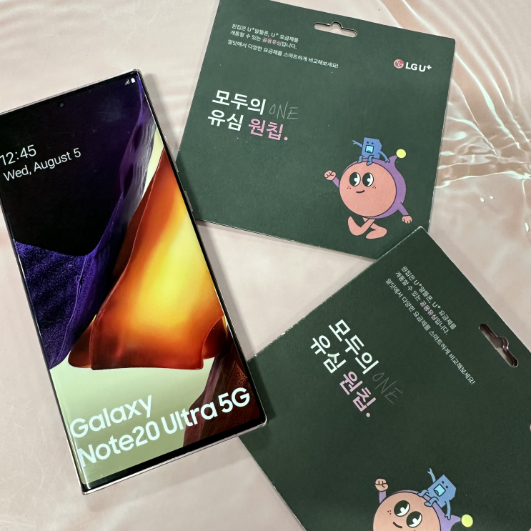  유플러스 선불폰 모두의 원칩 유심 셀프개통 절차