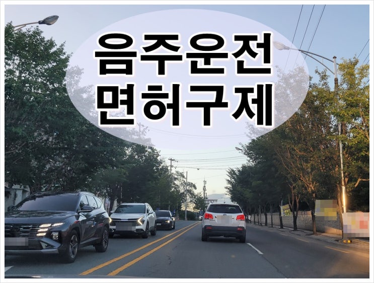  2020년 음주운전 후 다시 하면 면허취소 2년 확정