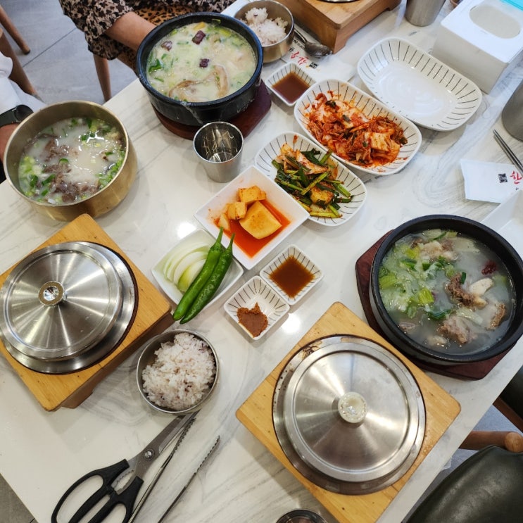  여수여서동맛집 가족외식추천 명품한우한마리설렁탕에서 녹진한 설렁탕, 갈비탕, 우족탕 한 그릇