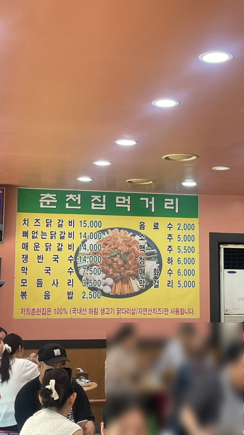 신촌 닭갈비 유트루 맛집 춘천집 닭갈비 막국수 신촌역 맛집