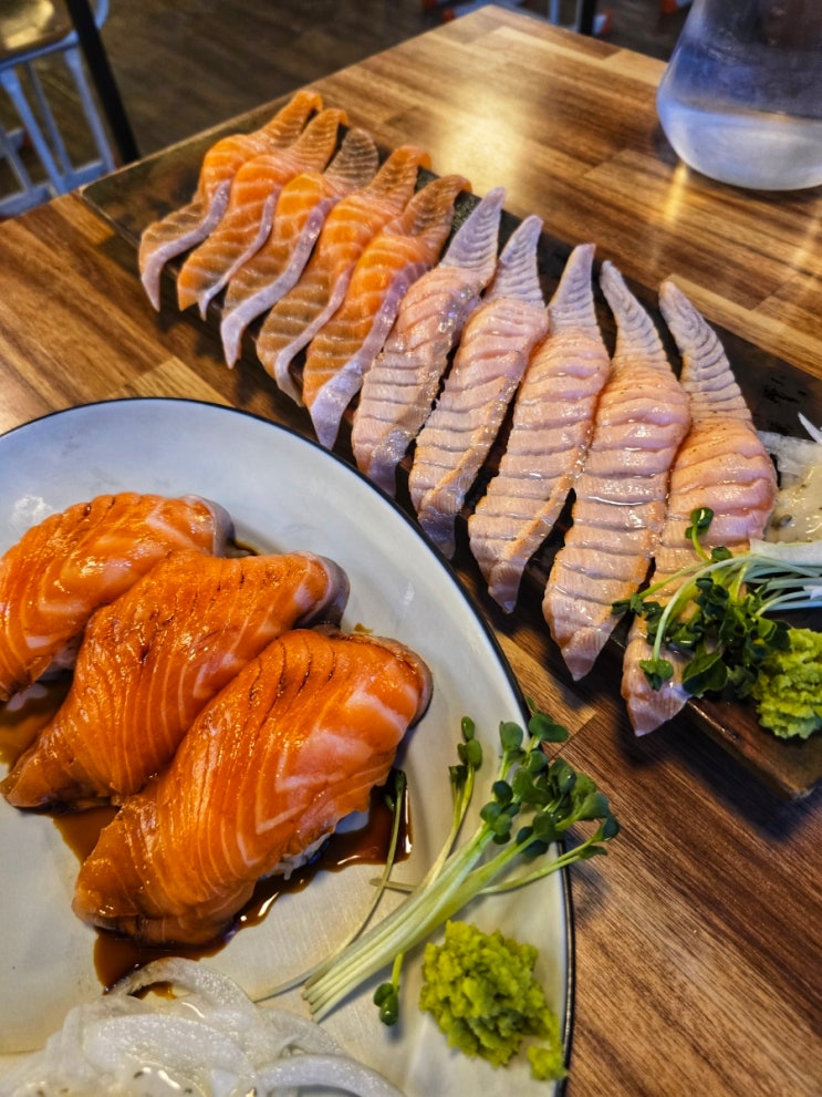  대전 봉명동 연어 맛집 고치소사마 연어초밥 존맛 후기