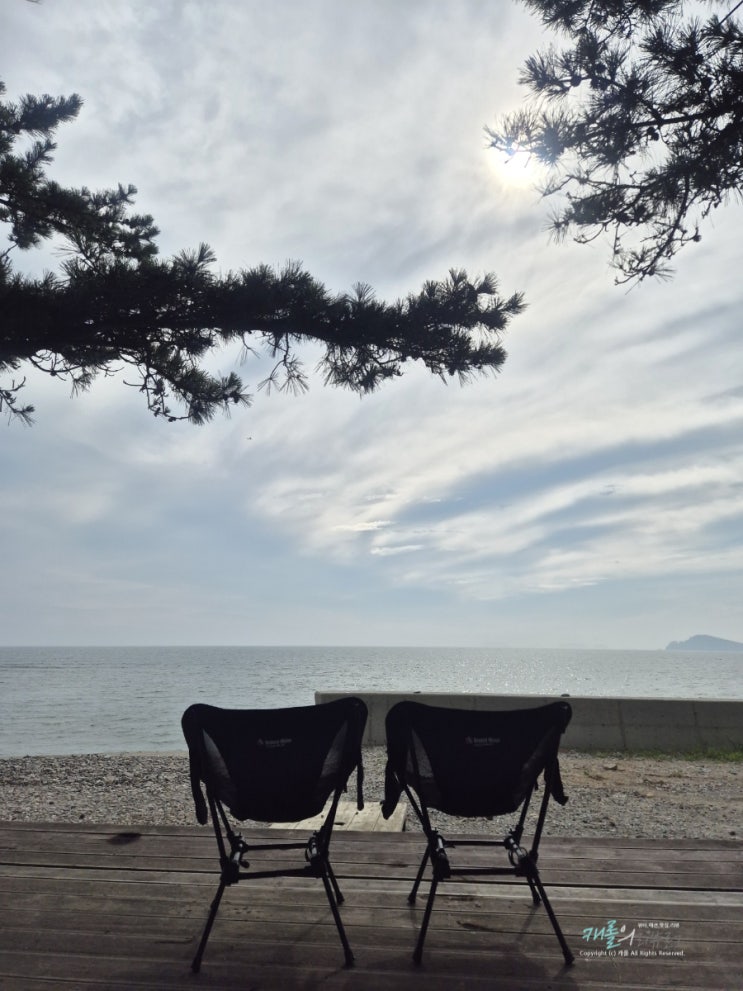 태안여행 오션뷰 캠핑장 곰섬킹콩솔숲캠핑장, 낚시 해루질 포인트