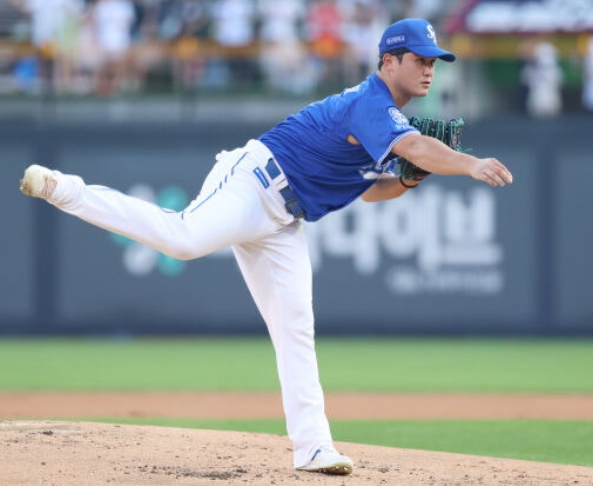 <b>최원태</b>, 6<b>이닝 1실점</b> 쾌투, 삼성 위닝 시리즈 확보