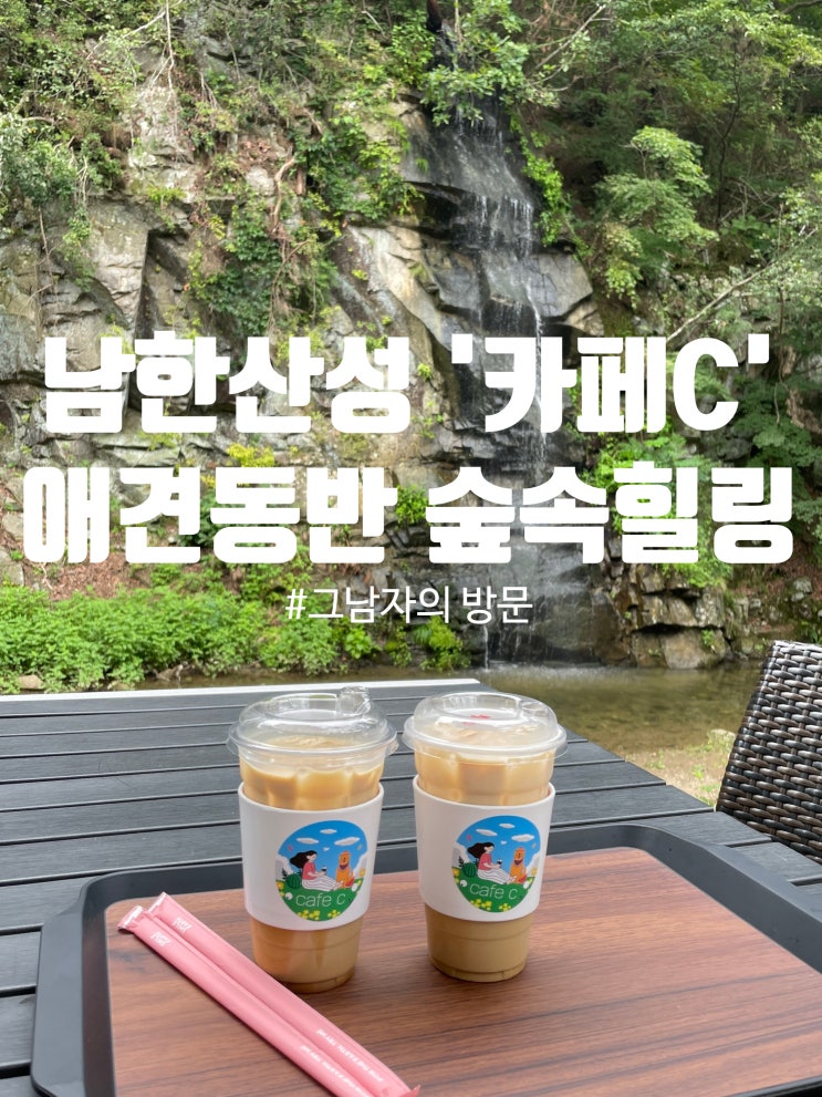  [경기광주 남한산성] 애견동반 카페 ‘카페 C’, 계곡과 숲이 있는 힐링 공간