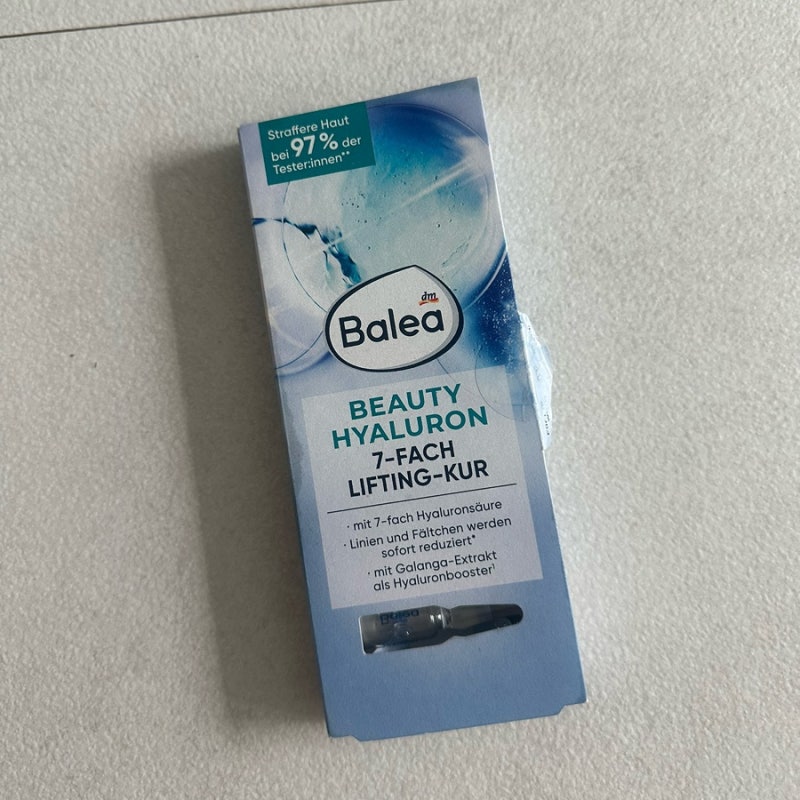 독일 DM Balea 수분 앰플 추천 7일 집중 히알루론산 앰플 사용 후기