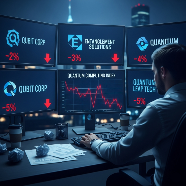 나스닥 Quantum Computing(QUBT) 주가 하락… 지금 팔아야 할까?