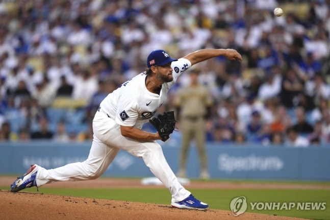 6이닝 1실점 역투! <b>다저스</b>, <b>샌디에이고</b> 꺾고 공동 <b>선두</b> 탈환!