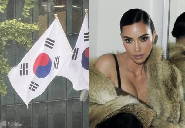 <b>킴 카다시안</b>, 한국 방문해 <b>광복절 태극기</b> SNS 공유로 화제