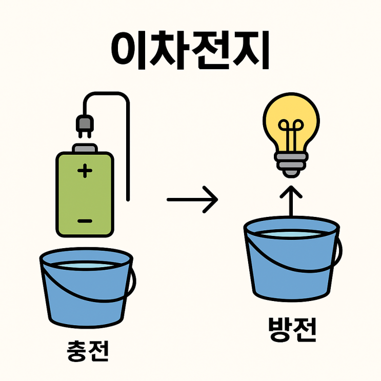  이차전지 뜻 원리 구조 장점 단점 소재 전망