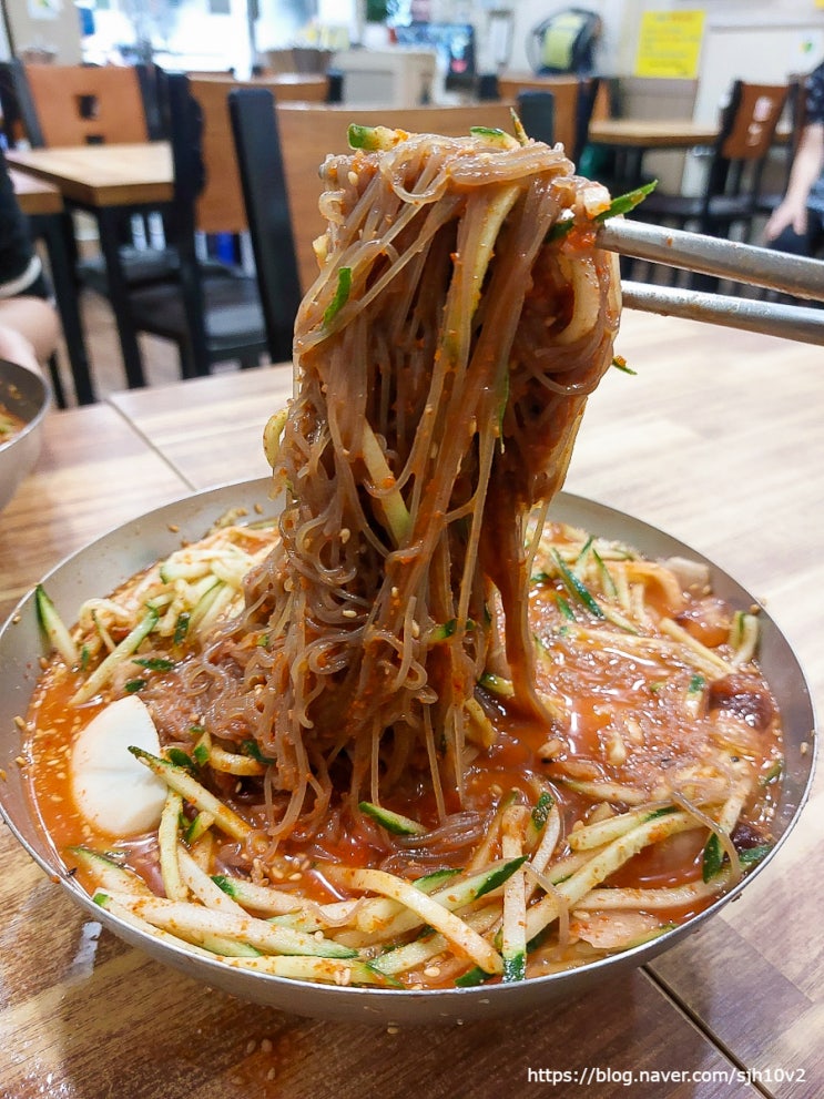  창신동 동묘역 매운 냉면 맛집 낙산냉면 주차