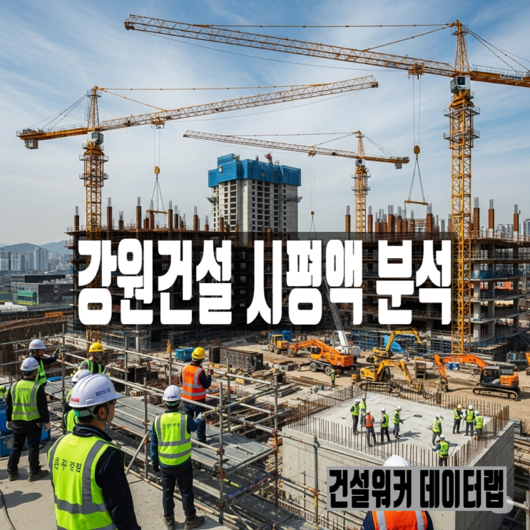 2025년 강원도 종합건설사 시공능력평가액·도급순위 & 취업전략