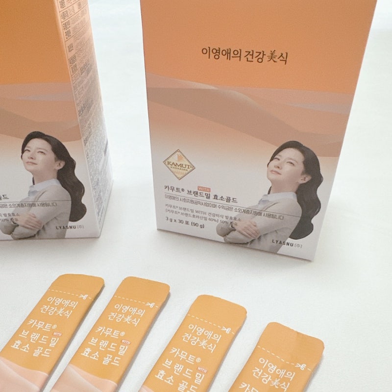이영애 건강미식 카무트 효소 하루 한포로 가볍게 곡물효소