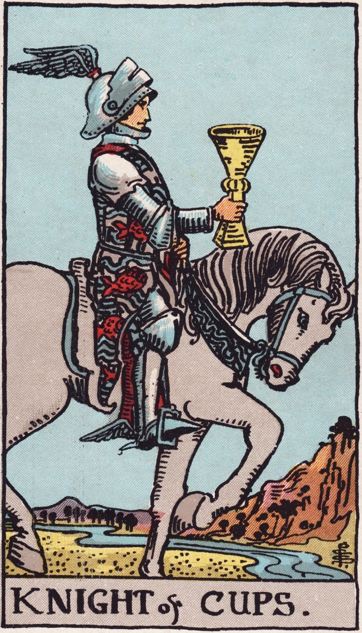  [타로카드 해석] 타로카드 컵 12번(Knight of Wands)을 알아보자