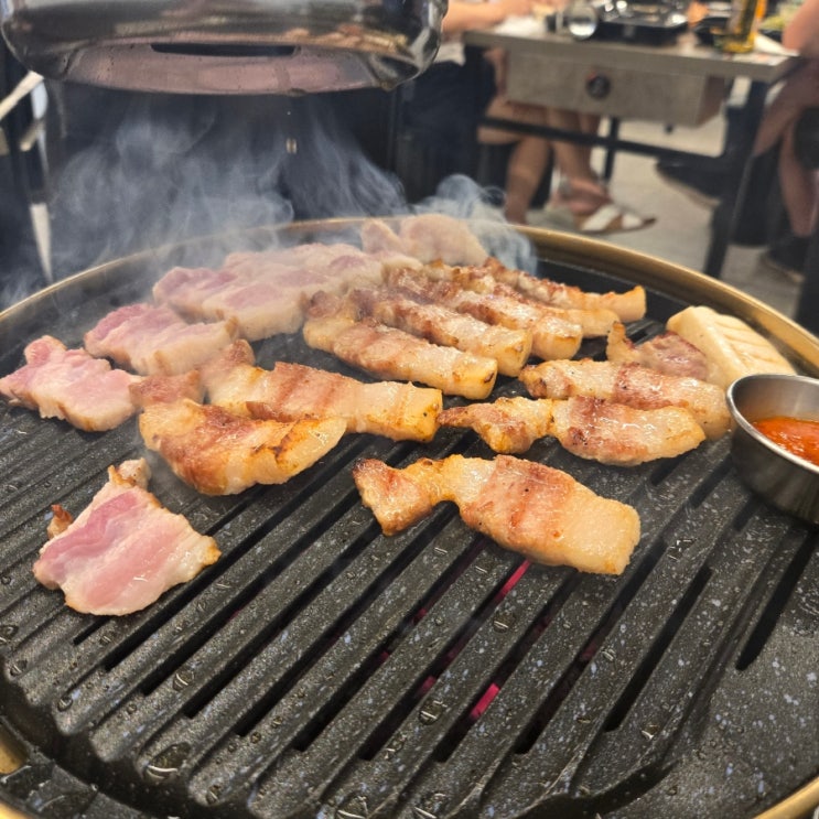  [청주 맛집]120시간 숙성한 부드러운 가경동 삼겹살 맛집 "도담 생고기 가경점"
