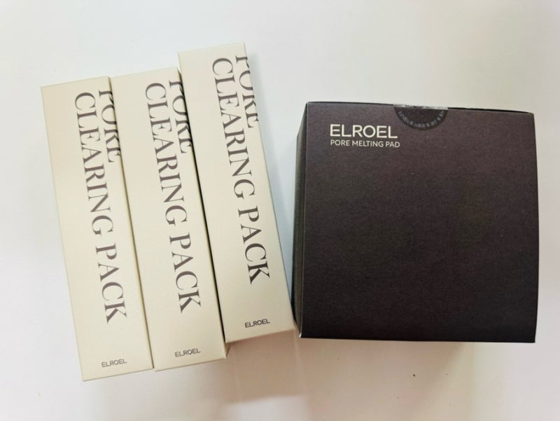 엘로엘 모공관리템 추천 포어 멜팅 패드 & 클리어링 팩 사용 후기
