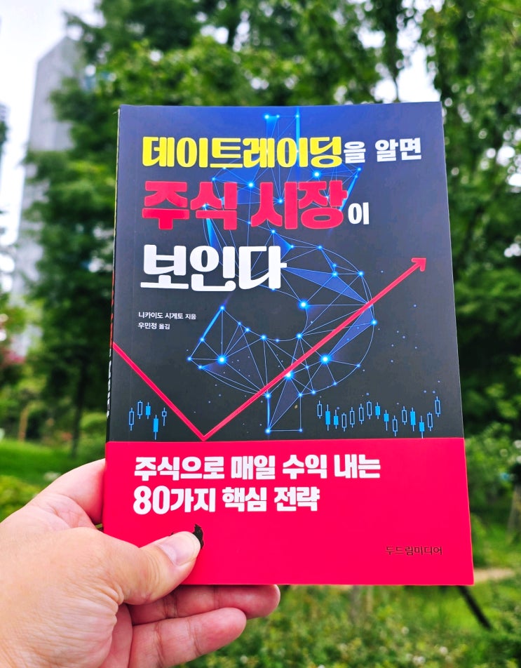  주린이필독도서 데이트레이딩을 알면 주식시장이 보인다 /두드림미디어