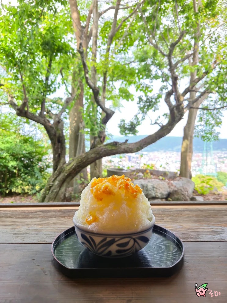  마츠야마성 빙수 맛집 Jozanso Restaurant