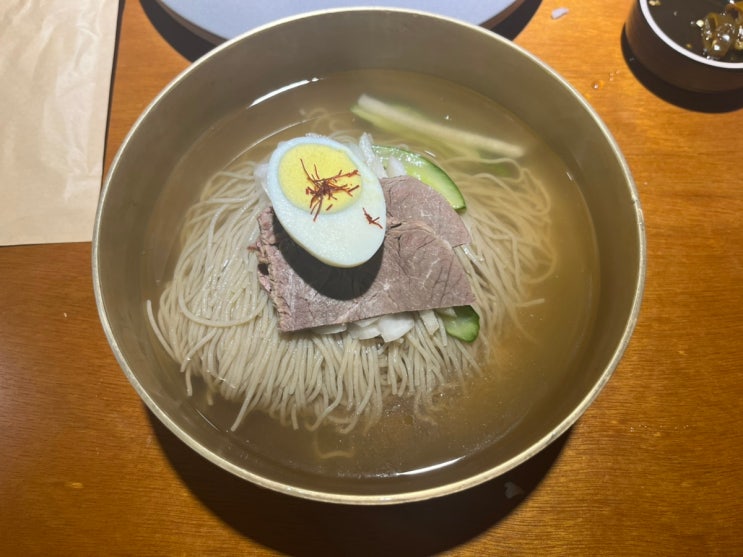  서초동 평양냉면 맛집 평안면옥 | 삼대 평안냉면, 보따리만두 반접시 내돈내산 솔직후기