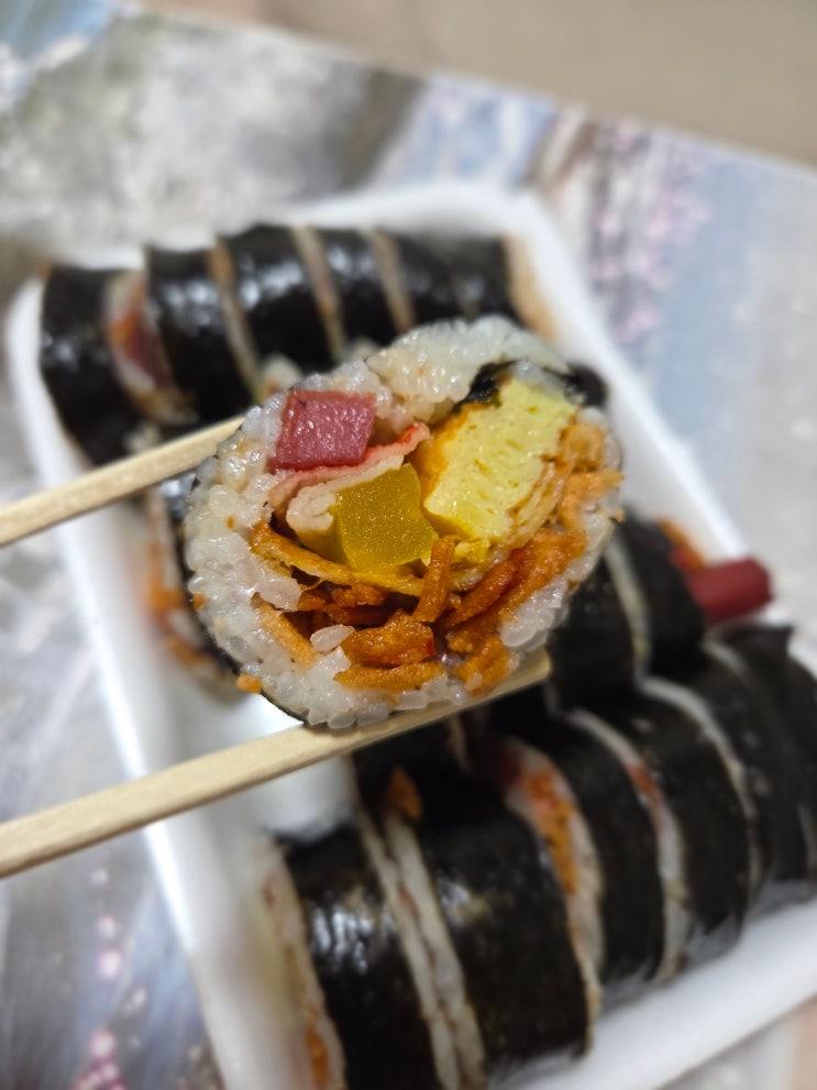  수원 인계동 '언니만두' 김밥 맛집 내돈내산