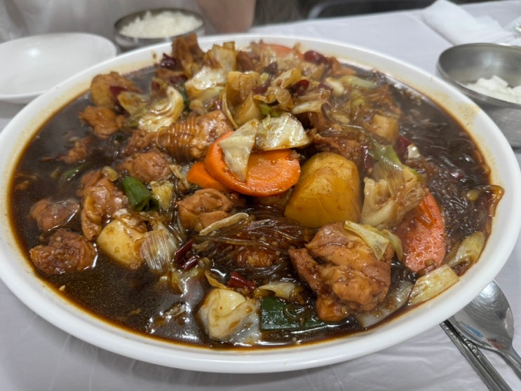  안동 찜닭 맛집 안동 현지인 맛집 중앙찜닭 내돈내산 주차정보