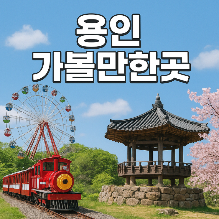   용인 가볼만한곳 – 에버랜드부터 한국민속촌까지 여행 완전정리