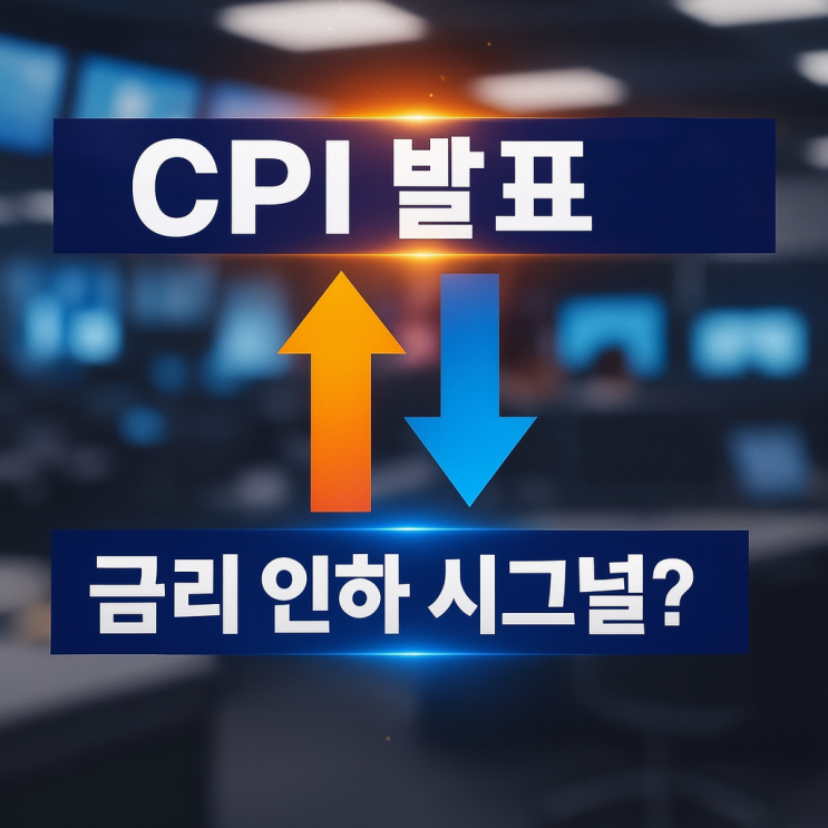  CPI 발표, 금리 인하 신호일까? 초보자도 알 수 있는 쉬운 설명과 시장 분석