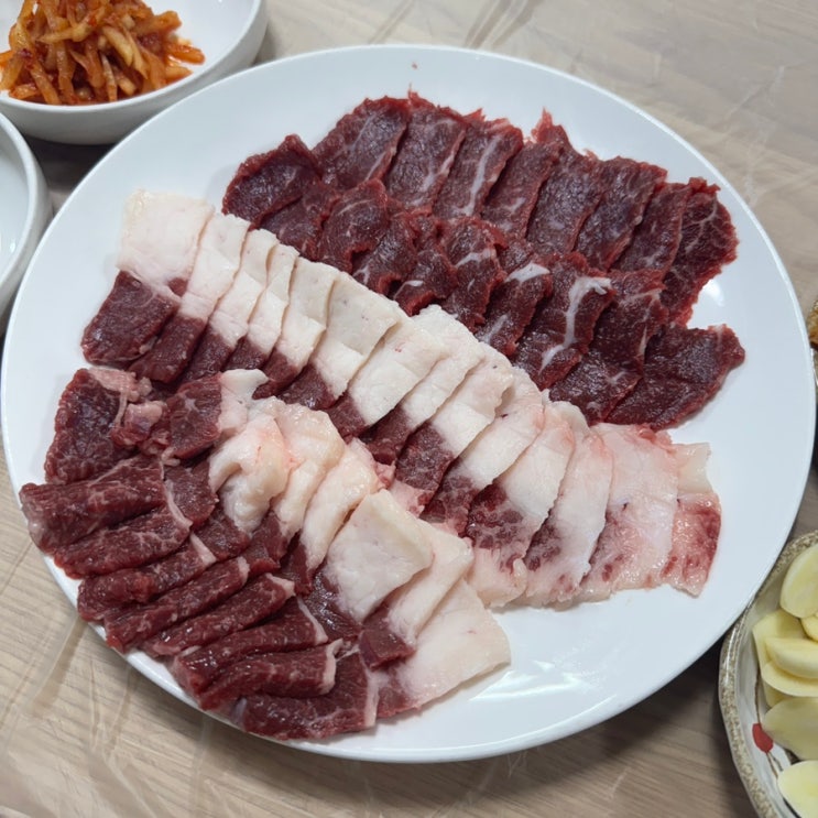  목포역 맛집 궁전생고기집 생차돌박이 육사시미 예약 방문 후기