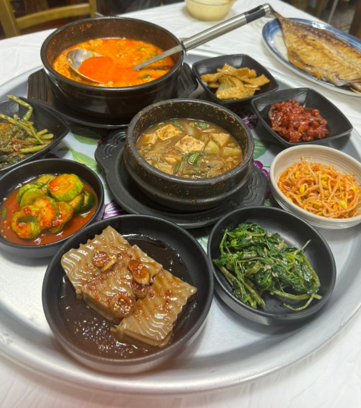  강원도 양양 현지인 추천 맛집 고향집 식당 주차 메뉴 추천