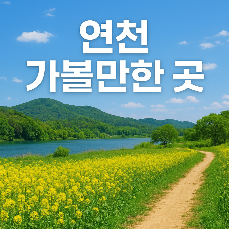  연천 가볼만한곳 추천｜서울 근교 여행, 데이트, 가족 나들이