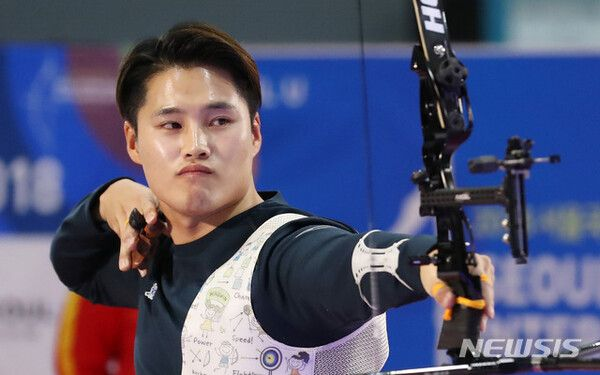 양궁 국가대표 장채환, '극우 논란' 사과…"너무 죄송스럽다"