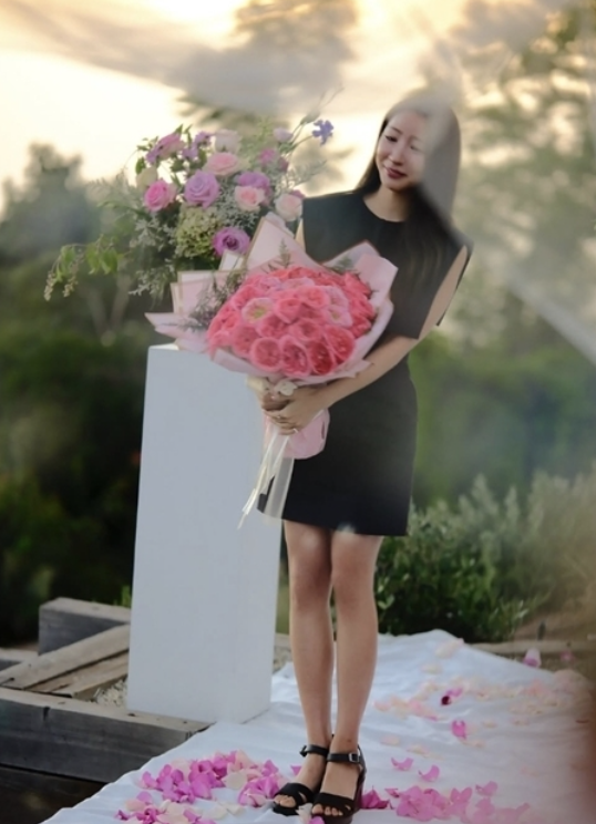  김서영 아나운서, 8년 장거리 연애 끝 결혼…말리부 해변 프러포즈 공개 