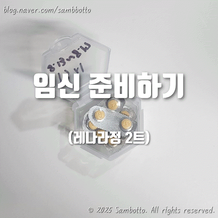  이번 달도 레나라정 5일분, 다시 시작