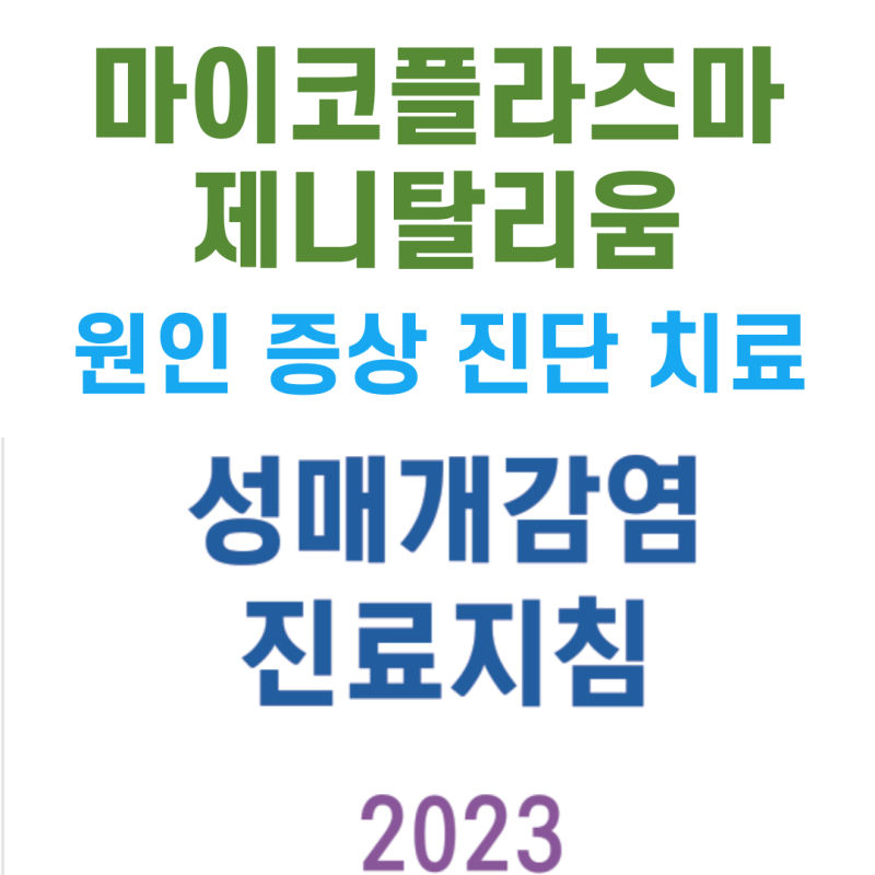 마이코플라즈마 제니탈리움 원인 잠복기 증상 검사 치료