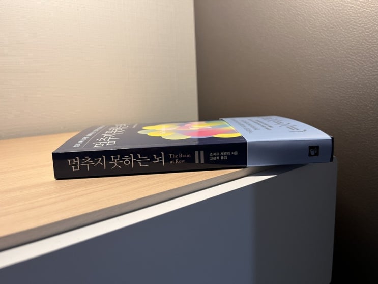  휴식의 중요성을 말하는 책 멈추지 못하는 뇌 서평