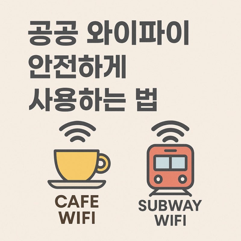 공공 와이파이 안전하게 사용하는 법 | 카페·지하철·공항 와이파이 해킹 주의!