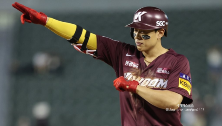 키움과 6년 120억 찍자마자... <b>송성문</b> “<b>MLB 포스팅</b> 선언”
