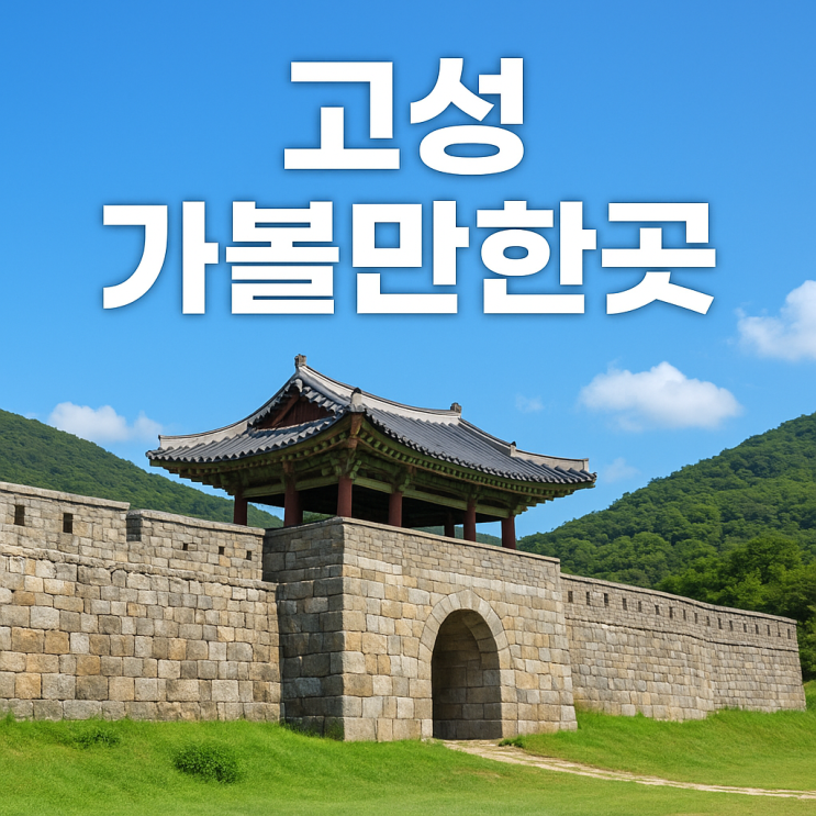  고성 가볼만한곳 BEST  바다·자연·역사가 어우러진 여행지